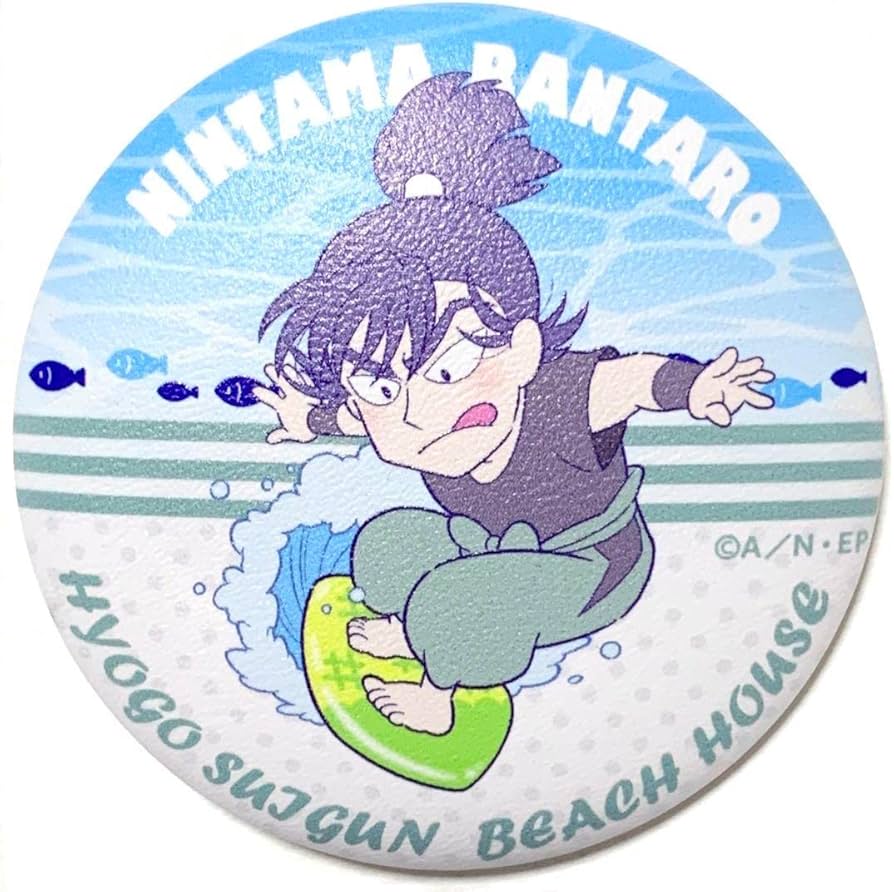 忍たま乱太郎 食満 留三郎 ぷにぷに缶バッジ animate cafe
